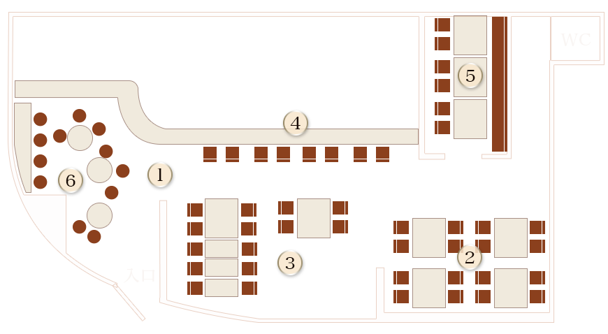 店内見取り図